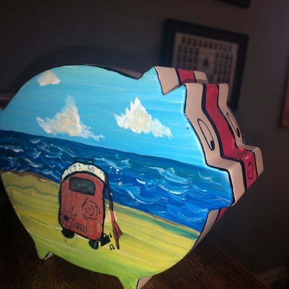 Vintage piggy bank: Peggy the piggy - Picture 4 of 8